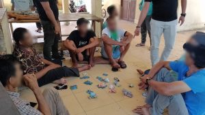 Polisi Gerebek Lokasi Perjudian, Tujuh Pelaku dan Uang Jutaan Rupiah Diamankan