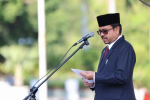 Pj Sekda Pimpin Upacara Peringatan Hari Otonomi Daerah ke-28 di Aceh