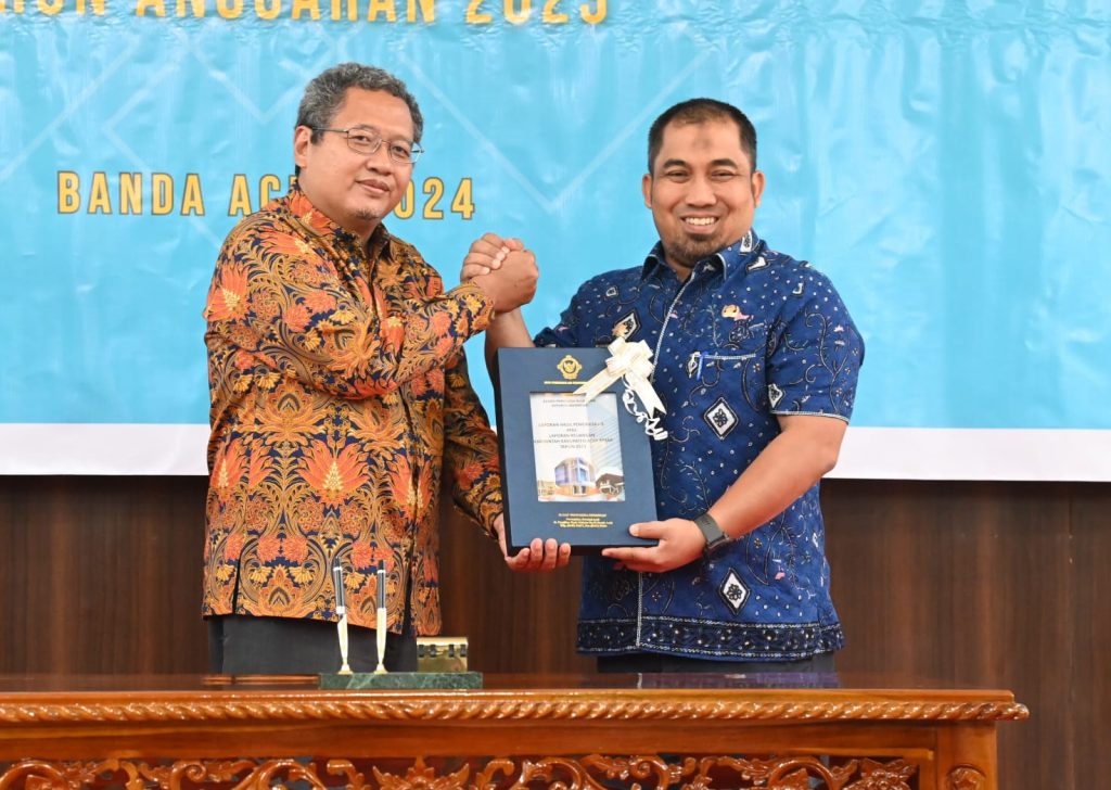 Pemkab Aceh Besar Raih WTP ke-12 Kali Berturut-turut