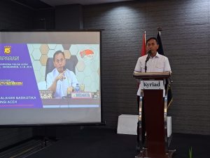 Dirresnarkoba Polda Aceh jadi Pemateri Rakor BNNP Aceh