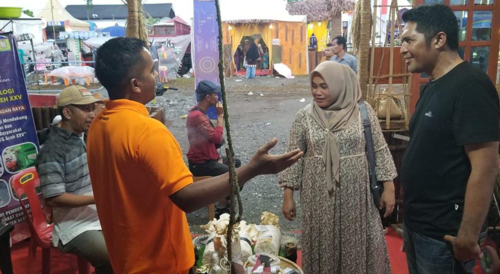 Sudah Raih Juara Posyantek, Inventor Aceh Besar Tetap Gigih Layani Pengunjung