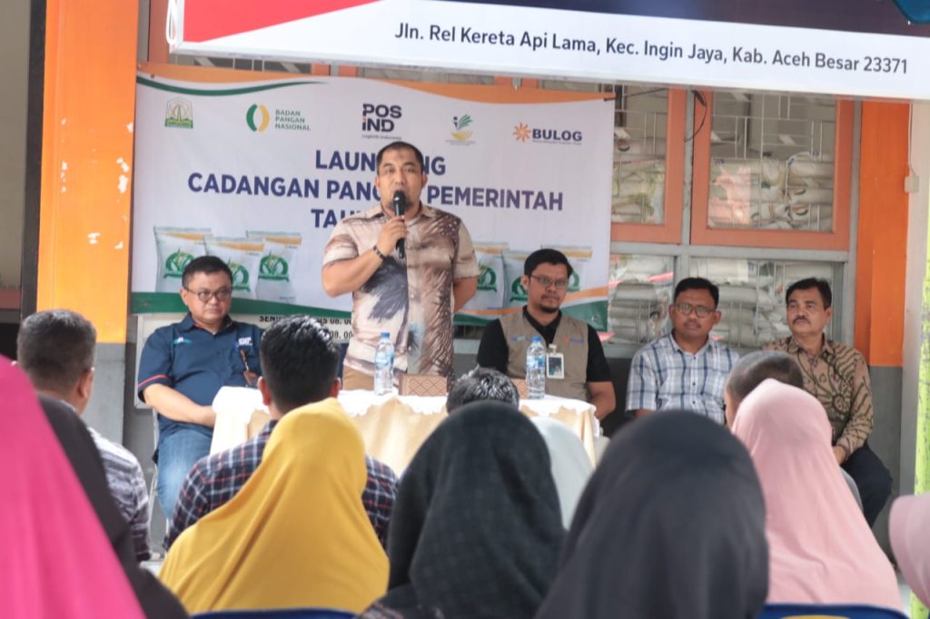 Pj Bupati Aceh Besar Kembali Salurkan Bantuan Cadangan Pangan Tahap II Kepada 2.876 KPM di Kecamatan Ingin Jaya