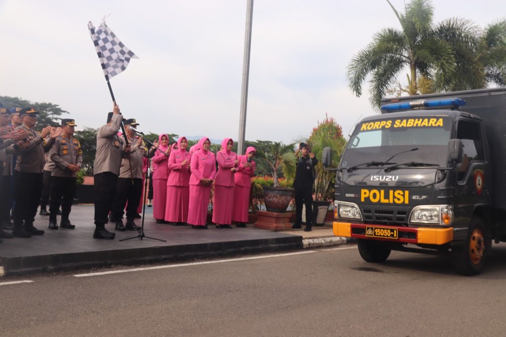 Polda Aceh Kirim Bantuan kemanusian untuk Korban Banjir Lahar Dingin Sumbar