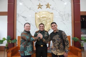 Pangdam IM Jalin Silaturahmi dengan Ketua KADIN Kota Medan dan Banda Aceh