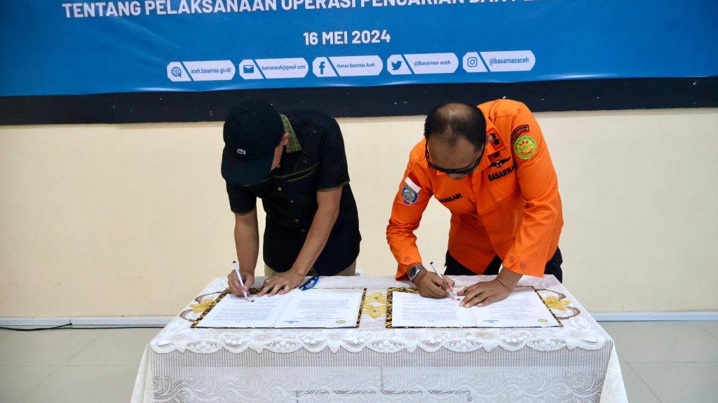 Basarnas Aceh dan RSUD Meuraxa Laksanakan Penandatangan Kerja Sama