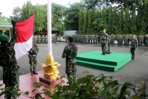 Kodim 0101/KBA Gelar Upacara Bendera Peringati Hari Kebangkitan Nasional ke-116