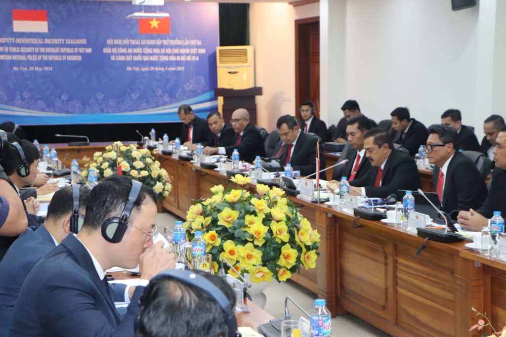 Indonesia—Vietnam Sepakat Soal Pengejaran Buronan di Kedua Negara