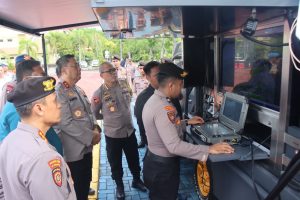 Kapolda Aceh Saksikan Simulasi Penerbangan Drone Ditsamapta Polda Aceh