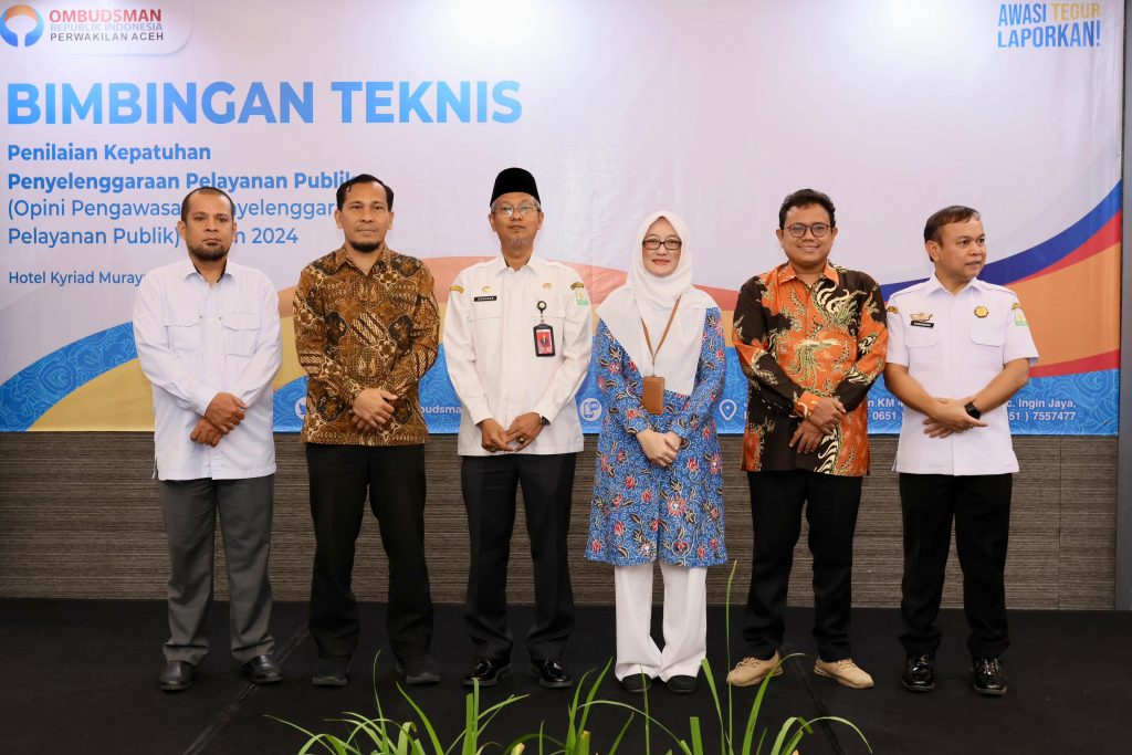 Pemerintah Aceh Apresiasi Ombudsman Terkait Sosialisasi Penilaian Kepatuhan Penyelenggaraan Pelayanan Publik