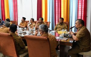 Pj Bupati Aceh Besar Pimpin Rapat Bazar UMKM Expo Aceh Besar