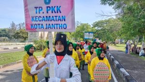 Peringati HKG Ke-52, TP PKK Aceh Besar Gelar Parade dan Bazar UMKM di JSC Kota Jantho