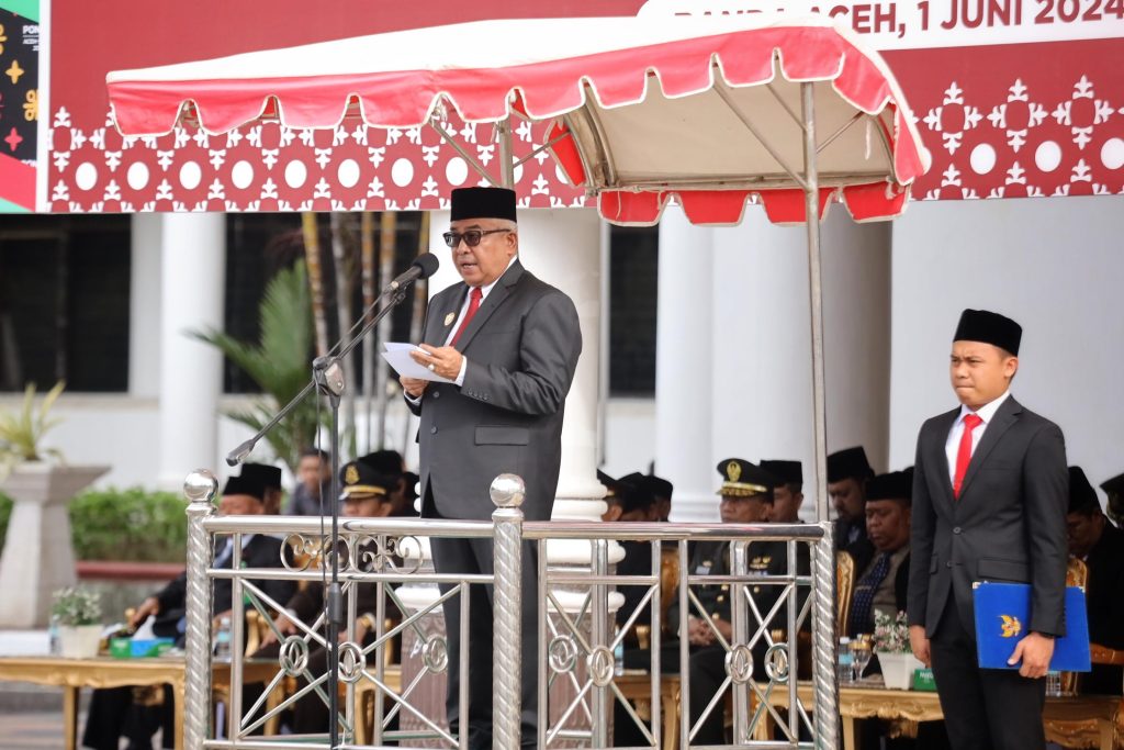 Pj Gubernur Jadi Inspektur Upacara Hari Lahir Pancasila