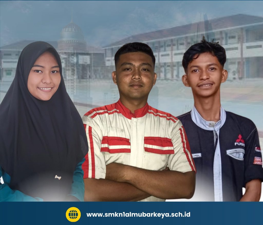 Baru Lulus Sekolah, Tiga Siswa SMKN 1 Al Mubarkeya Langsung Diterima Kerja di Perusahaan Besar