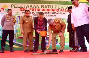 Bangun RSU Putri Bidadari, Pj Gubernur Apresiasi PT APMN