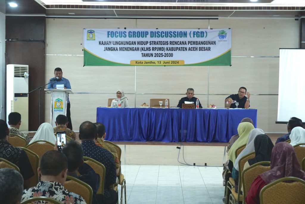 Aceh Besar Gelar FGD Kajian Lingkungan Hidup Strategis