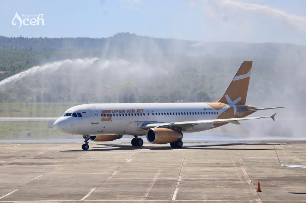 Buka Rute ke Aceh, Super Air Jet Diharapkan Dapat Promosikan Budaya dan Wisata