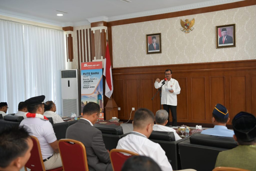Pemerintah Aceh Apresiasi Kehadiran Maskapai Super Air Jet