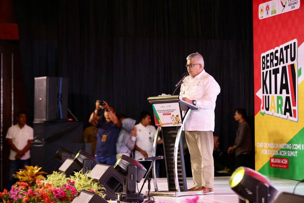 Buka CdM Meeting 2, Pj Gubernur Komit Pelaksanaan PON di Aceh Berkualitas dan Bermartabat