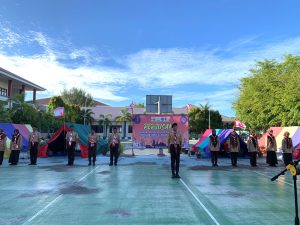 Tingkatkan Karakter Positif Siswa, Pramuka SMKN 1 Al Mubarkeya Gelar Perjusami
