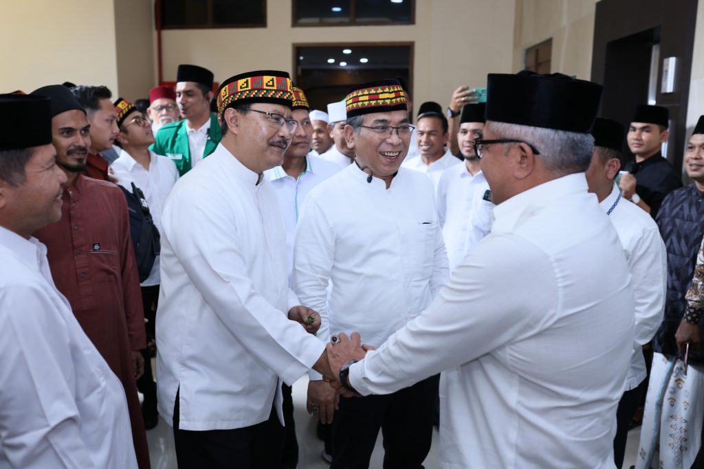 Pj Gubernur Aceh Sambut Kedatangan Ketum PB NU