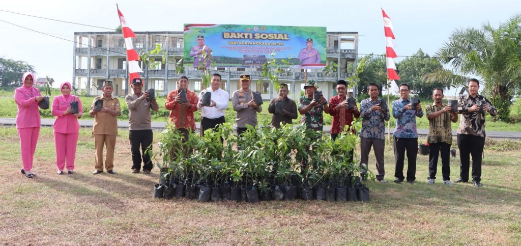 WAMAPA Aceh, Apresiasi Polres Aceh Barat atas Program Penghijauan di Hari Bhayangkara ke-78