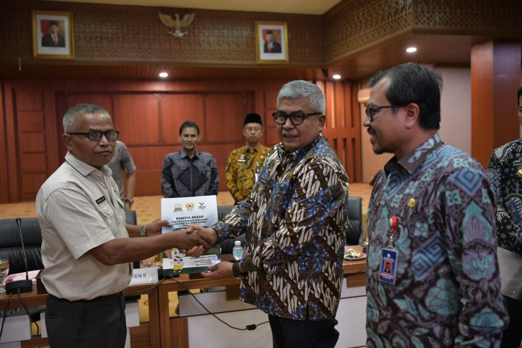 Rakor Persiapan PON, Pj Gubernur Ingatkan Bupati/Walikota Harus Solid