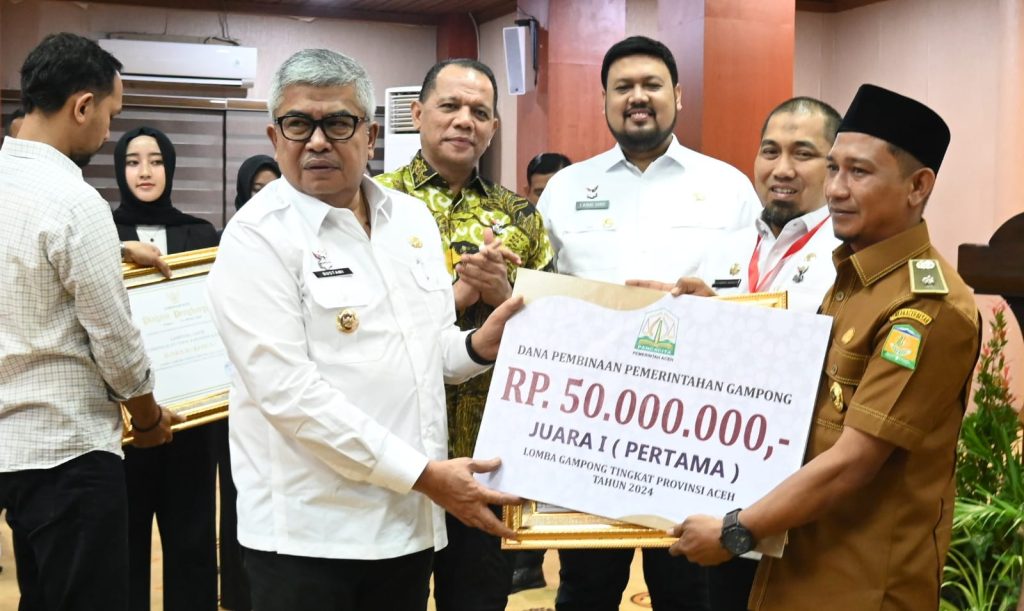 Bueng Sidom Gampong Terbaik Aceh 2024