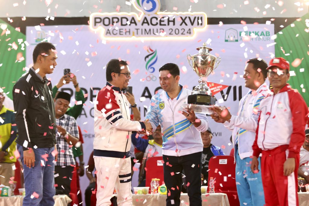 Banda Aceh Juara Umum Popda XVII Aceh Timur