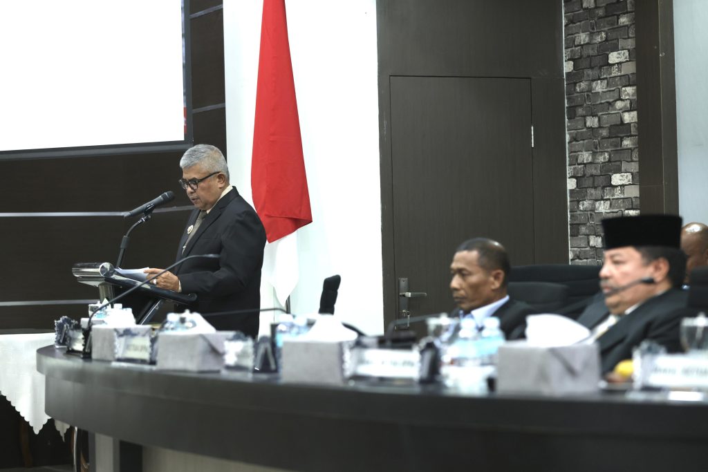 Pj Gubernur Menanggapi Pendapat Badan Anggaran DPR Aceh tentang Pertanggungjawaban APBA 2023