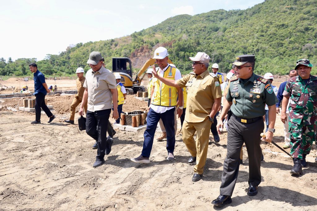 Pj Gubernur Aceh dan Pangdam Tinjau Progres Venue Lapangan Tembak PON