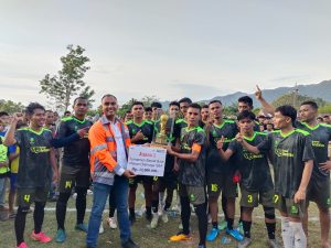Persirawa FC Leupung Juara 1 Turnamen Sepak Bola pada Pekan Olahraga SBA 2024