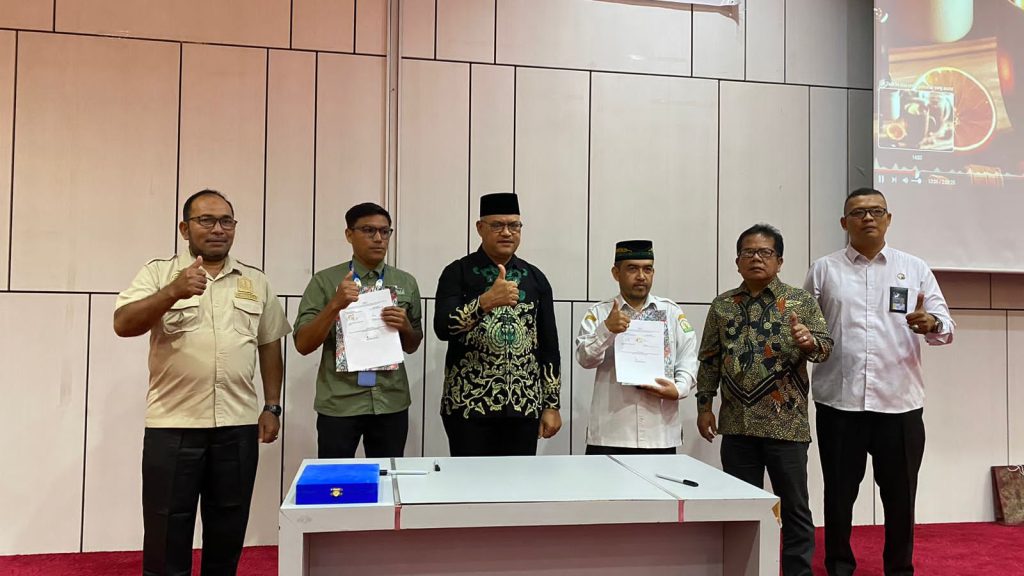 SMKN 1 Al Mubarkeya Jalin Kerjasama dengan PT Angkasa Pura II Aceh