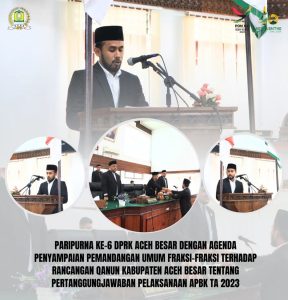 Fraksi PA Soroti Soal PAD dan Angka Kemiskinan di Aceh Besar 