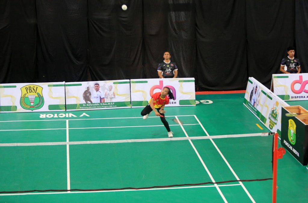 Siti Aisyah Azzahra Beraksi di Kejurprov Aceh 2024