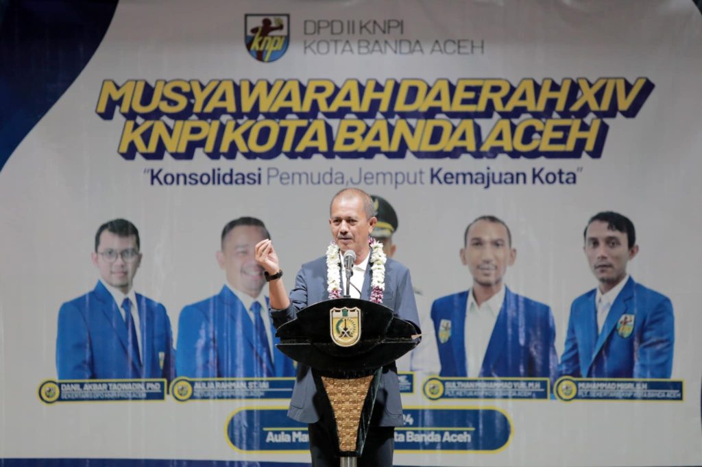 Pj Wali Kota Ade Surya Buka Musda KNPI Kota