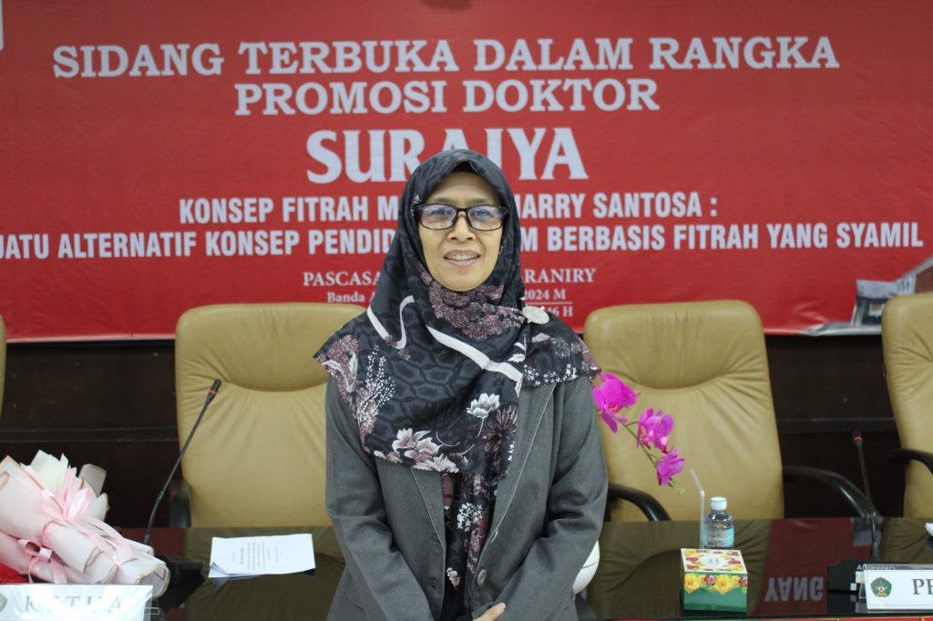 Mahasiswa Doktor UIN Ar-Raniry Teliti Konsep Fitrah dalam Pendidikan Islam