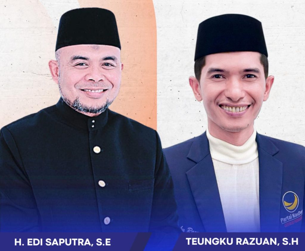Maju Pilkada Aceh Selatan, Edi Saputra Gandeng Teungku Razuan