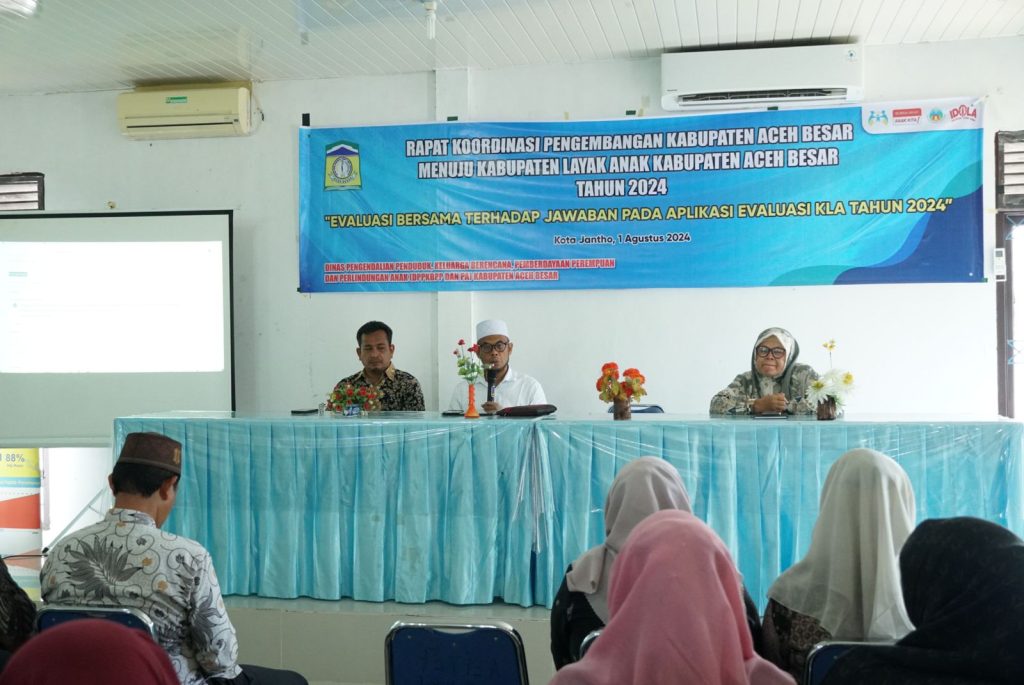 Aceh Besar Gelar Rakor Pengembangan Menuju Kabupaten Layak Anak