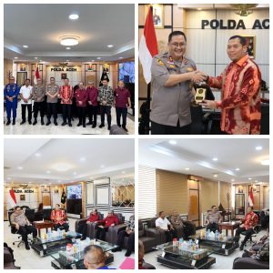 Kakanwil Kemenkumham Aceh, Direktur Intelijen Keimigrasian, dan Kapolda Aceh Bahas Strategi Penanganan Pengungsi Rohingya