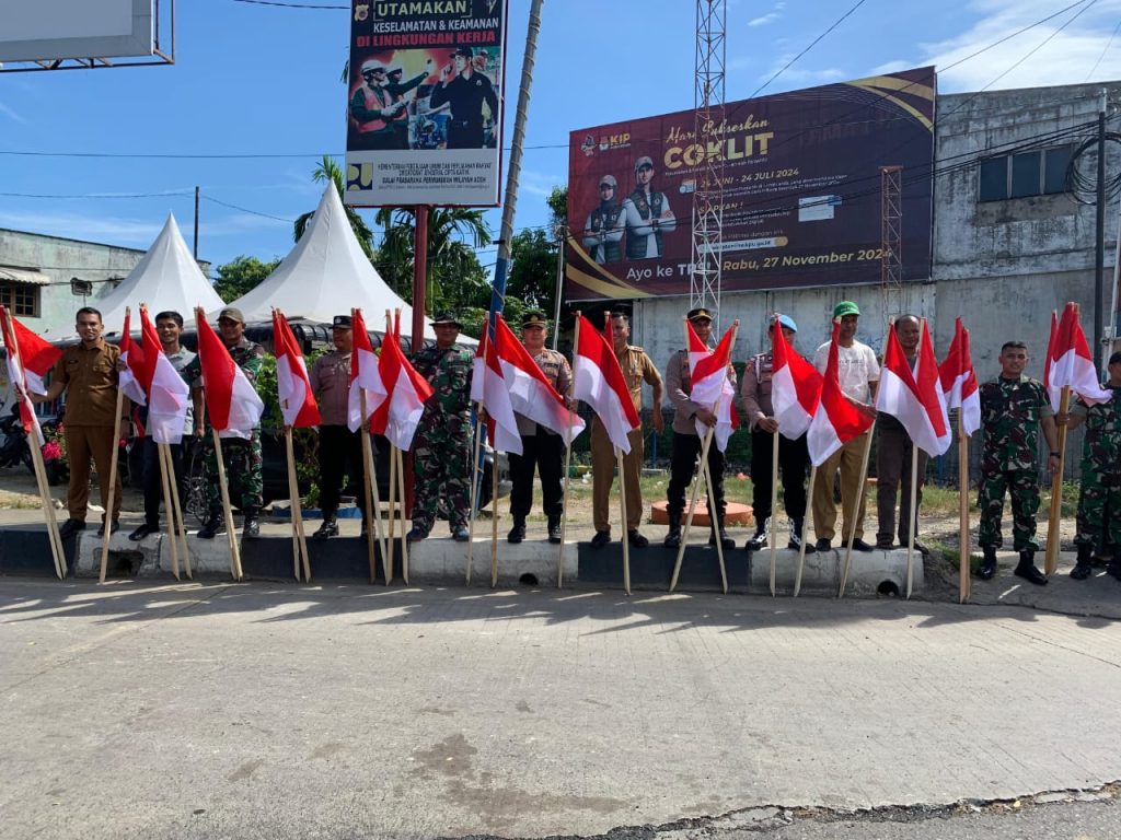 Forkopimcam Ingin Jaya Pasang Merah Putih Sepanjang Jalur Protokol 
