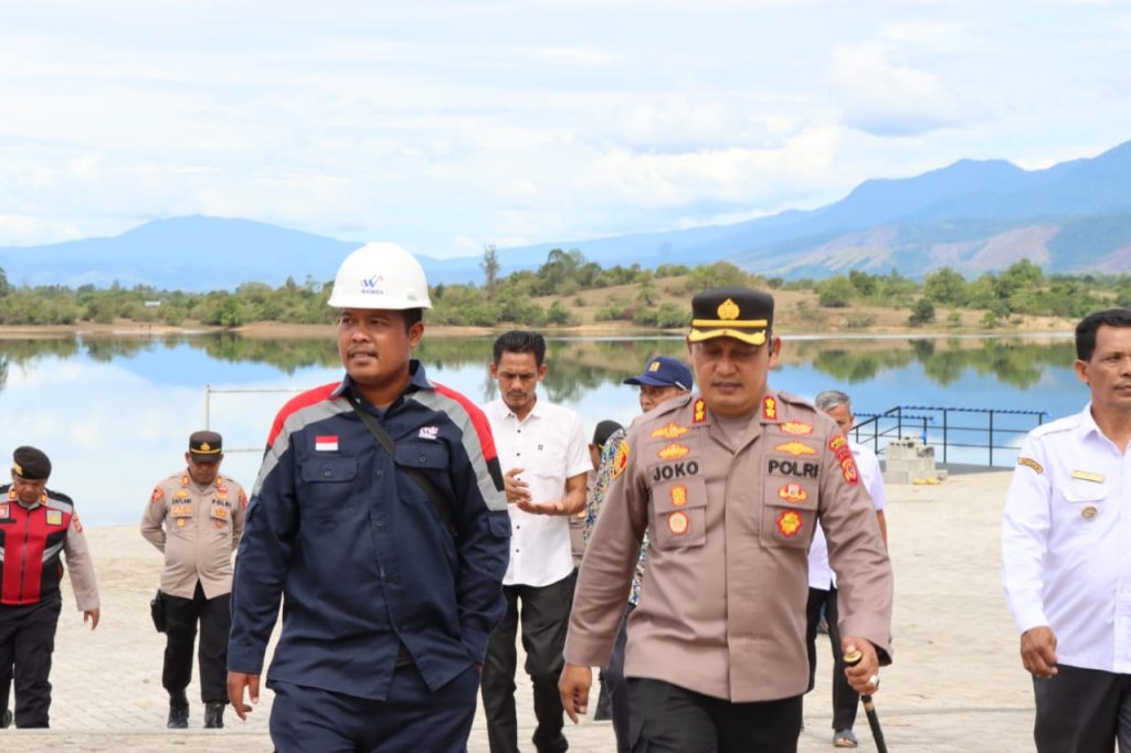 Kapolres Aceh Besar Beserta PJU Meninjau Pembangunan Kesiapan Venue Pon XXI Tahun 2024