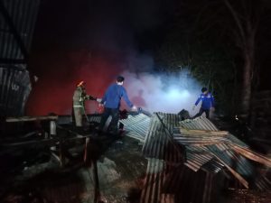 Tempat Pengobatan Tradisional di Lubuk Sukon Terbakar