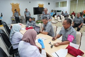 Rangkaian Hari Pengayoman ke-79, Kantor Wilayah Kemenkumham Aceh Gelar Donor Darah