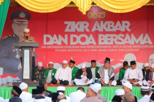 Syukuran Hari Kemerdekaan RI, Polres Aceh Tamiang Gelar Zikir Akbar dan Doa Bersama