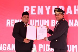 Wakili Pj Bupati, Sekda Aceh Besar Serahkan SK Remisi Umum Kepada 186 Narapidana Rutan Jantho 