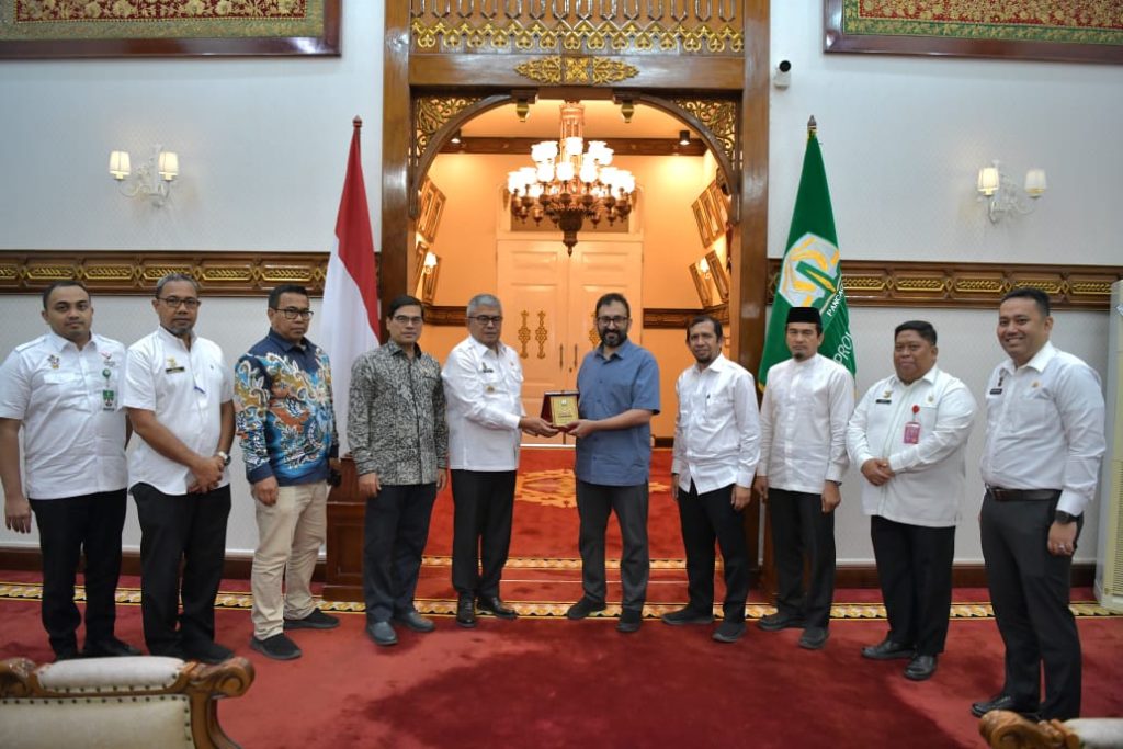 Pj Gubernur Sambut Baik Rencana Pembangunan Islamic Center dan Masjid Uni Emirat Arab di UIN Ar-Raniry