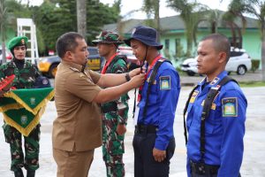 Pj Bupati Iswanto Buka Diklat Personil Pemadam Kebakaran Kualifikasi Pemadam I 