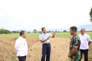 Pj Bupati Aceh Besar Tinjau Kesiapan Venue PON XXI di Lanud SIM