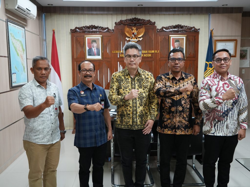 Kanwil Kemenkumham Aceh terima Audiensi Konsulat Jenderal Jepang, Bahas Keberadaan Warga Jepang di Aceh
