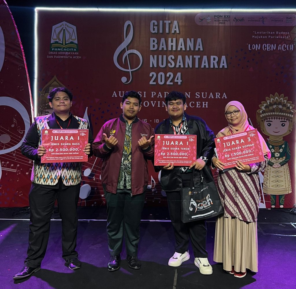Mahasiswa USK Wakil Aceh untuk Paduan Suara di Istana Negara